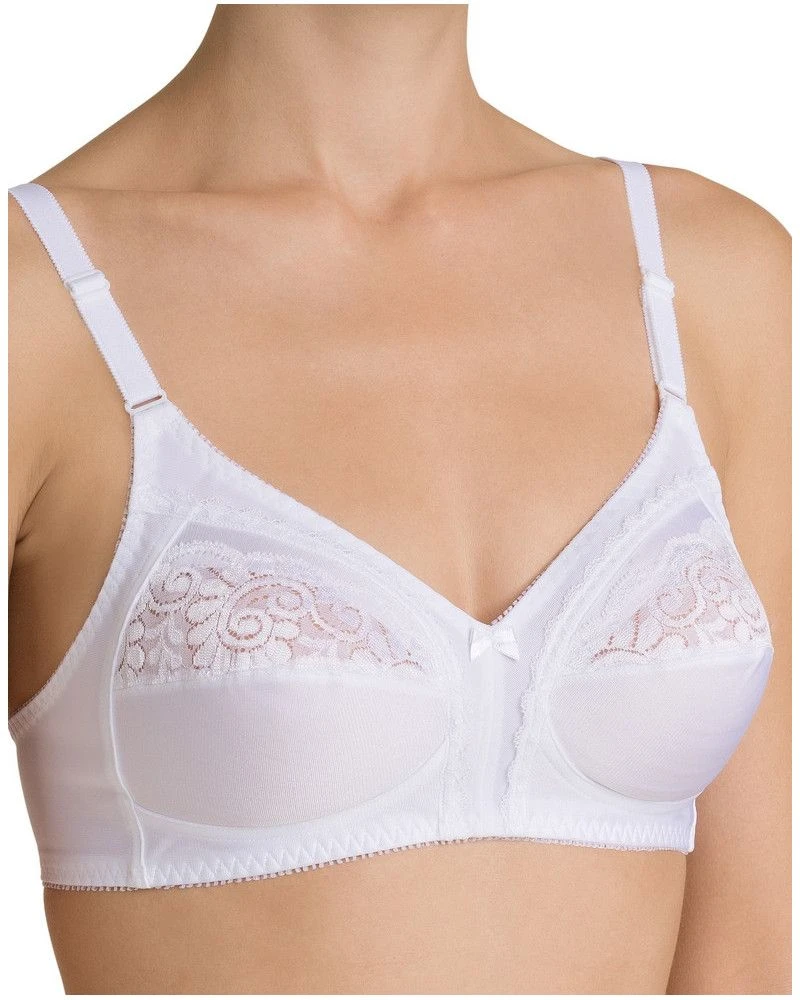 Soutien-gorge Sans Armature Triumph Claudette 104 (Blanc) 3 Soutien-gorge Sans Armature Triumph Claudette 104 (Blanc)