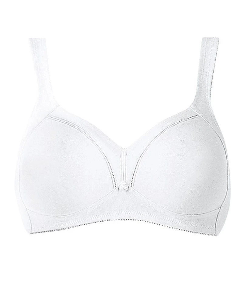 Soutien-gorge Sans Armature Triumph Cotton Shaper (Blanc) 5 Soutien-gorge Sans Armature Triumph Cotton Shaper (Blanc) – Image 3