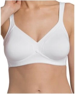 Soutien-gorge Sans Armature Triumph Cotton Shaper (Blanc)