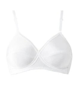 Soutien-gorge Sans Armature Triumph Elastiform (Blanc) -Aubade Lingerie Boutique soutien gorge sans armature triumph elastiform blanc 3