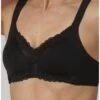 Soutien-gorge Sans Armature Triumph Modern Lace+Cotton (Noir)