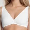 Soutien-gorge Soft Calida Natural Comfort (Blanc) -Aubade Lingerie Boutique soutien gorge soft calida natural comfort blanc