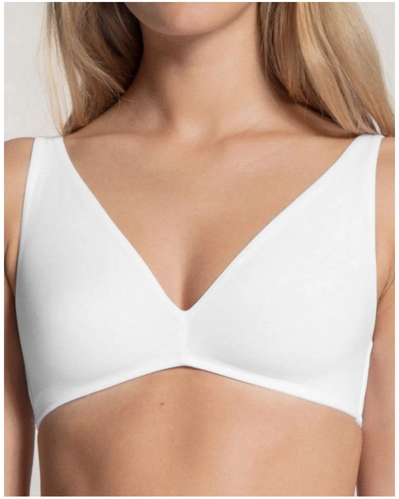 Soutien-gorge Soft Calida Natural Comfort (Blanc) 3 Soutien-gorge Soft Calida Natural Comfort (Blanc)
