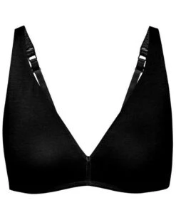 Soutien-gorge Soft Calida Natural Comfort (Noir) -Aubade Lingerie Boutique soutien gorge soft calida natural comfort noir 2