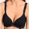 Soutien-gorge Spacer Plunge Aubade Softessence (Noir) -Aubade Lingerie Boutique soutien gorge spacer plunge aubade softessence noir