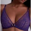 Soutien-gorge Triangle Armatures Aubade Illusion Fauve (Ultraviolet) -Aubade Lingerie Boutique soutien gorge triangle armatures aubade illusion fauve ultraviolet