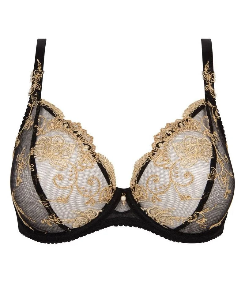 Soutien-gorge Triangle Armatures Glamour Lise Charmel Déesse En Glam (Or Glamour) 5 Soutien-gorge Triangle Armatures Glamour Lise Charmel Déesse En Glam (Or Glamour) – Image 3