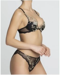 Soutien-gorge Triangle Armatures Lise Charmel Déesse En Glam (Or Glamour) -Aubade Lingerie Boutique soutien gorge triangle armatures lise charmel deesse en glam or glamour 2