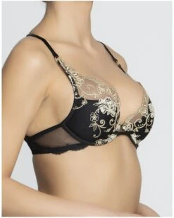 Soutien-gorge Triangle Armatures Lise Charmel Déesse En Glam (Or Glamour) -Aubade Lingerie Boutique soutien gorge triangle armatures lise charmel deesse en glam or glamour 4