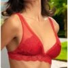 Soutien-gorge Triangle Lise Charmel Splendeur Soie (Splendeur Rouge)