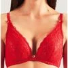 Soutien-gorge Triangle Plunge Aubade Rosessence (Gala)