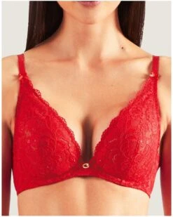 Soutien-gorge Triangle Plunge Aubade Rosessence (Gala)