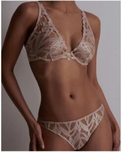 Soutien-gorge Triangle Plunge Aubade X Elie Saab My Desire (Love Affair) -Aubade Lingerie Boutique soutien gorge triangle plunge aubade x elie saab my desire love affair 3