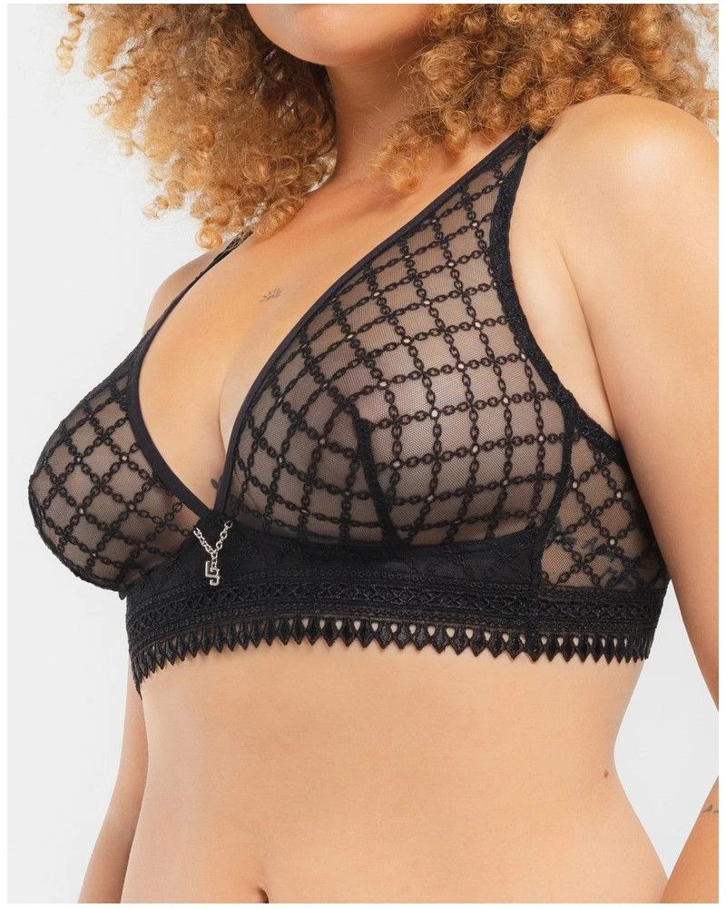 Soutien-gorge Triangle Sans Armature Louisa Bracq Paco (Noir) 3 Soutien-gorge Triangle Sans Armature Louisa Bracq Paco (Noir)