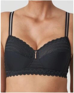 Soutien-gorge Triangle Sans Armature Prima Donna Twist East End (Charbon)