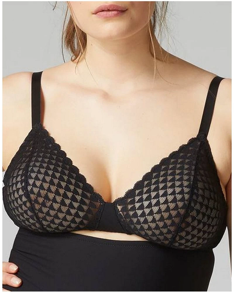 Simone Perele Soutien-gorge Triangle Simone Pérèle Subtile (Noir) 3 Simone Perele Soutien-gorge Triangle Simone Pérèle Subtile (Noir)