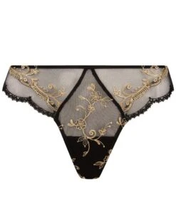 String Lise Charmel Déesse En Glam (Or Glamour) -Aubade Lingerie Boutique string lise charmel deesse en glam or glamour 4