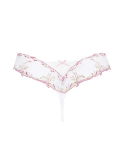 String Lise Charmel Été Frivole (Blanc Frivole) -Aubade Lingerie Boutique string lise charmel ete frivole blanc frivole 6