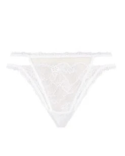 String Sexy Lise Charmel Féérie Couture (Blanc) 12 String Sexy Lise Charmel Féérie Couture (Blanc) -Aubade Lingerie Boutique string sexy lise charmel feerie couture blanc 4