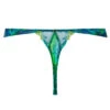 String Sexy Lise Charmel Grâce Aquatique (Floral Aqua) -Aubade Lingerie Boutique string sexy lise charmel grace aquatique floral aqua