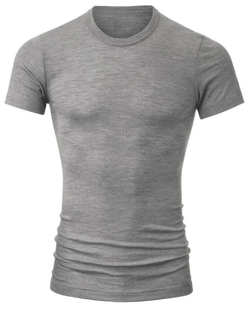 T-shirt Calida Laine & Soie (Platin Melé) 5 T-shirt Calida Laine & Soie (Platin Melé) – Image 3