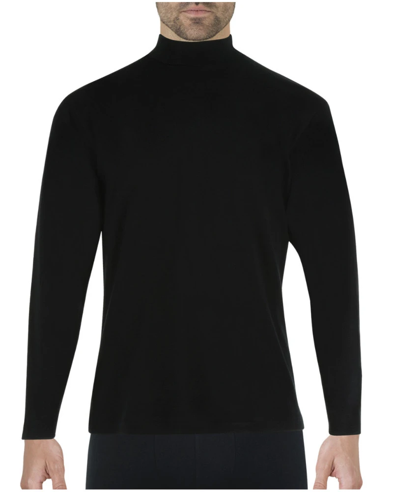 T-shirt Chaleur Naturelle Col Cheminée Manches Longues Eminence (Noir) 3 T-shirt Chaleur Naturelle Col Cheminée Manches Longues Eminence (Noir)