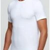 T-shirt Doux Manches Courtes Col Rond Impetus (Blanc) -Aubade Lingerie Boutique t shirt doux manches courtes col rond impetus blanc