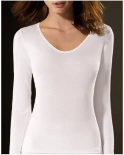 T-shirt Manches Longues Impetus Innovation (Blanc) -Aubade Lingerie Boutique t shirt manches longues impetus innovation blanc 2