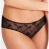 Tanga Aubade Softessence (Noir) 2 Tanga Aubade Softessence (Noir) -Aubade Lingerie Boutique tanga aubade softessence noir