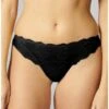 Simone Perele Tanga Simone Pérèle Rêve (Noir) -Aubade Lingerie Boutique tanga simone perele reve noir
