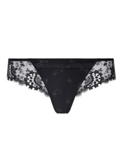 Simone Perele Tanga Simone Pérèle Wish (Noir) 7 Simone Perele Tanga Simone Pérèle Wish (Noir) -Aubade Lingerie Boutique tanga simone perele wish noir 2