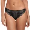 Tanga Wacoal Lace Perfection (Charcoal) -Aubade Lingerie Boutique tanga wacoal lace perfection charcoal