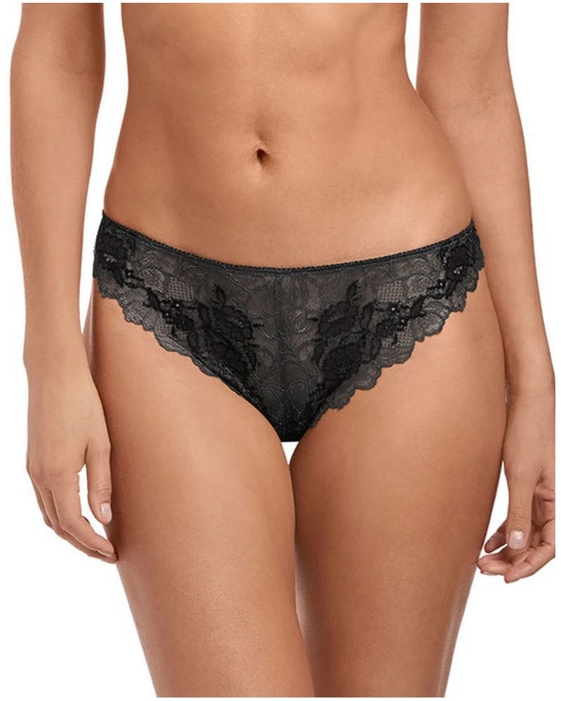 Tanga Wacoal Lace Perfection (Charcoal) 3 Tanga Wacoal Lace Perfection (Charcoal)