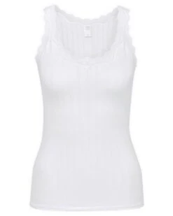Tank Top Calida Etude Toujours (Blanc) -Aubade Lingerie Boutique tank top calida etude toujours blanc 2