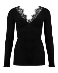 Tee-shirt Manches Longues Bien-être Lise Charmel Plaisir Caresse (Noir) 10 Tee-shirt Manches Longues Bien-être Lise Charmel Plaisir Caresse (Noir) -Aubade Lingerie Boutique tee shirt manches longues bien etre lise charmel plaisir caresse noir 3