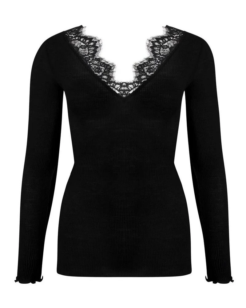 Tee-shirt Manches Longues Bien-être Lise Charmel Plaisir Caresse (Noir) 6 Tee-shirt Manches Longues Bien-être Lise Charmel Plaisir Caresse (Noir) – Image 4