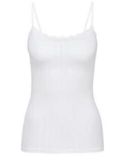 Top à Fines Bretelles Calida Etude Toujours (Blanc) -Aubade Lingerie Boutique top a fines bretelles calida etude toujours blanc 2