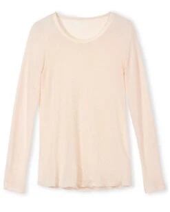 Top Manches Longues Calida True Confidence Laine & Soie (Light Ivory) -Aubade Lingerie Boutique top manches longues calida true confidence laine soie light ivory 2