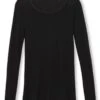 Top Manches Longues Calida True Confidence Laine & Soie (Noir) -Aubade Lingerie Boutique top manches longues calida true confidence laine soie noir
